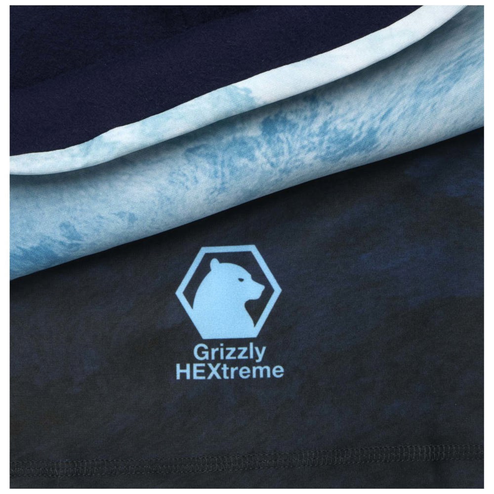 Bufanda versátil de RPET en sublimación, dobladillo y capa polar "Zoya" 