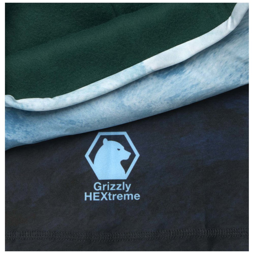 Bufanda versátil de RPET en sublimación, dobladillo y capa polar "Zoya" 